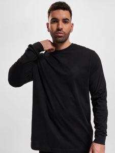 Felpa da uomo a coste Soft Build Your Brand, 180 g/m², in cotone, nera