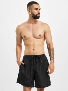 Comfortable Build Your Brand men's trousers with drawstring and pockets, 82 g/m², black