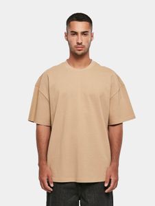 modernes Build Your Brand Herren T-Shirt Oversize 300 g/m² mit Baumwolle Beige