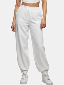 Pantalon femme Modern Build Your Brand, 300 g/m², coton, blanc