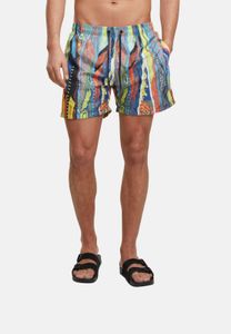 Short léger pour homme Carlo Colucci, bleu/multicolore