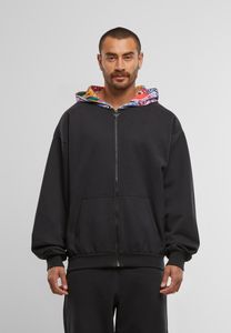 Comoda felpa con cappuccio da uomo Carlo Colucci in cotone, nera