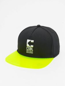 lässige Cayler & Sons Unisex Cap Schwarz/Neon-Gelb