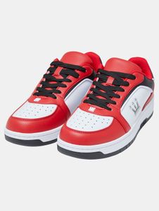 moderne Dada Supreme Herren Sneaker Schwarz/Rot/Weiß