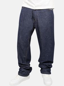 Jeans da uomo Modern Dada Supreme con chiusura a zip, denim con cotone, blu navy