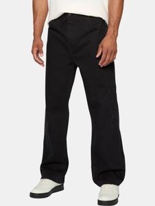 Modern Dada Supreme men's jeans with zipper pockets, cotton, black