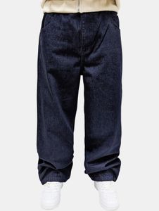 Jean homme Dada Supreme élégant, poches zippées, coton, bleu marine