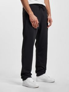 Pantalones vaqueros DEF cómodos para hombre con cordón ajustable y bolsillos, color negro.
