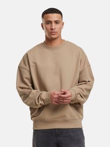 Sudadera moderna DEF para hombre, de algodón, color beige.