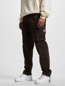 Pantalones vaqueros modernos DEF para hombre, elásticos, de 181 g/m², con algodón, color marrón.
