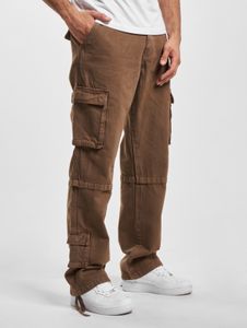 bequeme DEF Herren Jeans Stretch mit Baumwolle Braun