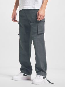 Jeans da uomo DEF moderni con tasche, vestibilità dritta, in cotone, grigi
