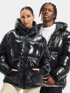 schlichte DEF Unisex Jacke Schwarz
