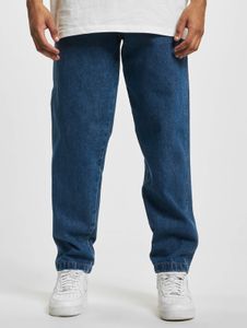 Comodi jeans da uomo DEF in cotone, blu