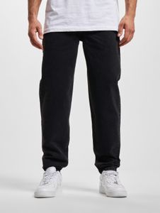 Eleganti jeans da uomo DEF con tasche, in denim con cotone, neri