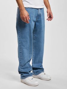 Comodi jeans da uomo DEF con tasche con cerniera, in cotone, blu