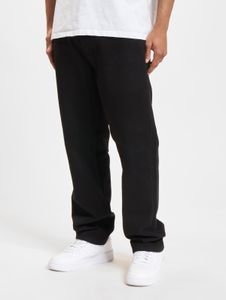 lässige DEF Herren Jeans Straight Fit Reißverschluss mit Baumwolle Schwarz