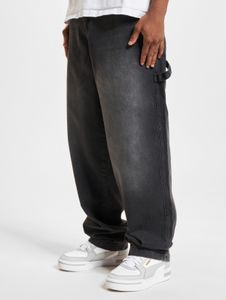 Comodi jeans da uomo DEF in cotone, neri