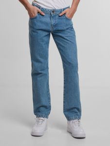 Jeans casual da uomo DEF slim fit in cotone, azzurro chiaro