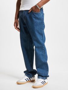 Modern DEF men's slim fit jeans with cotton, blue