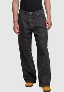 Jeans casual da uomo DEF con tasche, 12 g/m², cotone, grigio