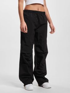 Comfortable DEF women's jeans with drawstring pockets, black