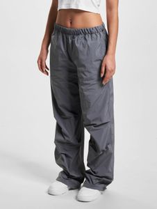 Casual DEF women's jeans with drawstring pockets, grey