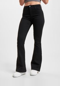 bequeme DEF Damen Jeans Stretch mit Baumwolle Schwarz