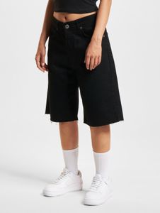 bequeme DEF Damen Shorts mit Baumwolle Schwarz