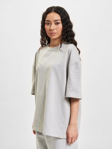 sporty DEF women's oversized cotton T-shirt, grey