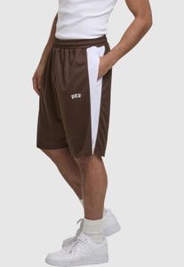bequeme DEF Herren Shorts Kordelzug Taschen Braun