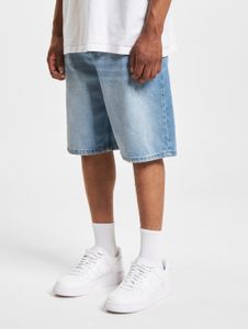 DEF Men's Lightweight Denim Shorts – Summer Denim Trousers (Blue)