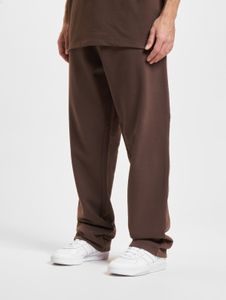 Casual DEF men's jeans with drawstring pockets, cotton, brown