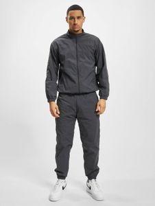 Modern DEF men's trousers with drawstring and pockets, grey