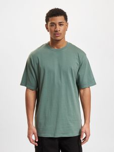 Comoda t-shirt oversize da uomo DEF in cotone, verde