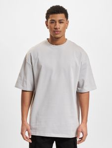 Comfortable DEF men's oversize T-shirt with cotton, grey
