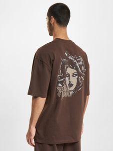 sportliches DEF Herren T-Shirt mit Baumwolle Braun