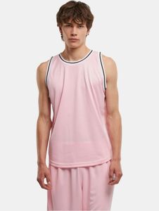 Camiseta deportiva DEF para hombre, de malla, rosa.