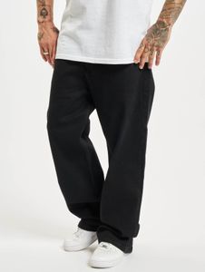 stylische Dangerous DNGRS Herren Jeans Reißverschluss Taschen mit Baumwolle Schwarz