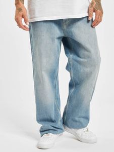 lässige Dangerous DNGRS Herren Jeans Reißverschluss Taschen mit Baumwolle Blau
