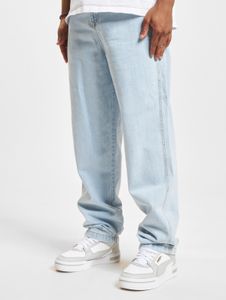 Pantalones vaqueros Casual Dangerous DNGRS para hombre con cierre de cremallera, de algodón, color azul.