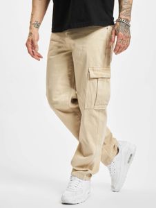 Comfortable Dangerous DNGRS men's jeans with zipper pockets, cotton, beige