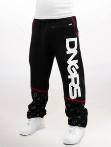 Modern Dangerous DNGRS men's jeans with drawstring pockets, cotton, black