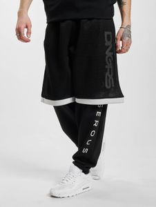 Pantalones vaqueros para hombre Modern Dangerous DNGRS con bolsillos con cordón, de algodón, color negro.