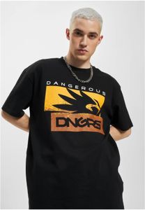 Camiseta informal para hombre Dangerous DNGRS de algodón, color negro.