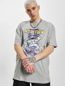 Camiseta deportiva Dangerous DNGRS para hombre, de algodón, color gris.
