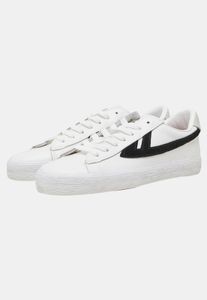 Zapatillas unisex Warrior Shanghai con estilo, color blanco/negro.