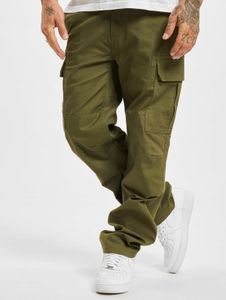 Modern Dickies men's jeans with zip pockets, cotton, green