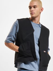 Semplice giacca da uomo Dickies in cotone, nera