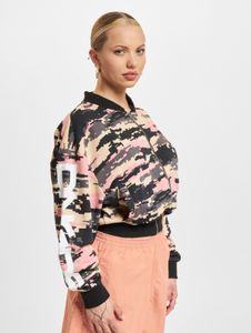 Casual Dangerous DNGRS women's jacket with ribbed cuffs, 280 g/m² cotton, camouflage